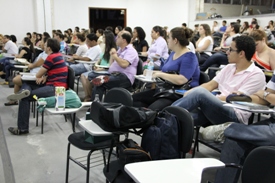Auditorio del ITR/UFRRJ durante el seminario